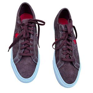 Converse Cons One Star Pro Ox Legend Brown Suede Skate Shoes A05325C Size 10